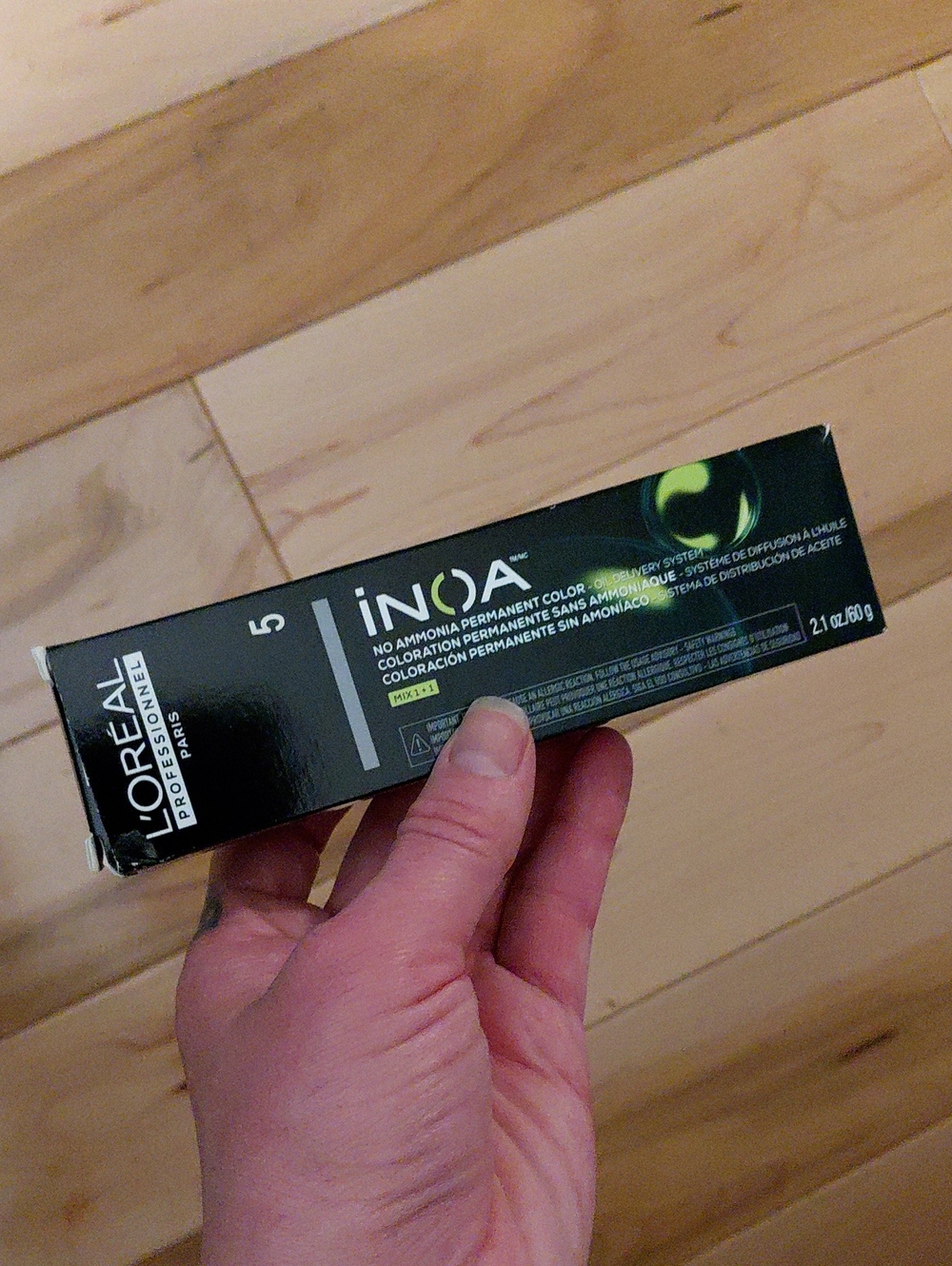 L'Oréal Professionnel INOA Permanent Hair Color - Shade 5N Light Brown